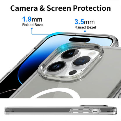 Shockproof Clear Magsafe Case for iPhone 15 Pro