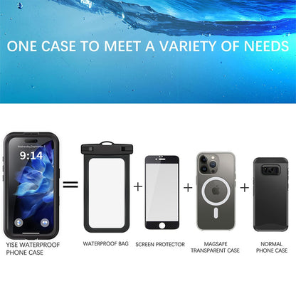 Redpepper Dot+ IP68 Waterproof Case with Magnetic Ring for iPhone 16 Plus Magsafe